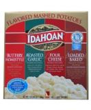 Idahoan Flavored Mashed Potatoes - Gluten-Free 100% Real Idaho Potatoes - Variety Pack of 12 Pouches (4 Servings Each) - Buy Online on SooperMarket.com