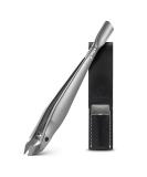 Feryes Nail Skin Clippers & Shaver - 2-in-1 Portable Nail Care Tool for Men & Women - Silver | Mini Nail Cutter with Storage Bag - Buy Online on SooperMarket.com