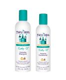 Fairy Tales Curly-Q Daily Hydrating Shampoo and Conditioner for Kids - Shampoo and Conditioner Set for Curly Hair - Paraben Free, Sulfate Free, Gluten Free, Nut Free - Shampoo 12 oz and Conditoner 8 oz 2 Piece Set Shampoo … - Buy Online on SooperMarket.com