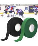 Durantey 2 Rolls Rollen Tape Ice Hockey Anti-slip ice hockey hockey bat tape waterproof ice hockey racket tape 2.5cm*25m hockey handlebar black & green hockey tape for field hockey handle tape - Buy Online on SooperMarket.com