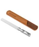 Men's Professional Metal Nail File with Real Leather Case Double-Sided Buffing Nail File with Non-Slip Handle for Women Children Nails Foot and Hand 1 Unit (Lot de 1) - Buy Online on SooperMarket.com
