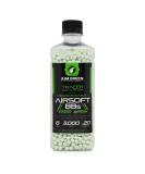 Green Tracer Biodegradable Airsoft BBS - 3000 Glow-in-The-Dark 0.2g BBs - Buy Online on SooperMarket.com