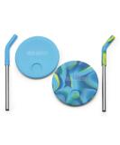 Klean Kanteen Kid Cup Straw Lid - 2 Pack - Blue Tie Dye - Buy Online on SooperMarket.com
