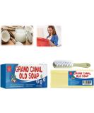 Grand Canal Old Soap Underwear Cleaning Soap Bar Stain Remover Laundry Soap Remove Odor Stubborn Stains Soap Super Strong Oil Removing Long-lasting Fragrance (1 Set) - Buy Online on SooperMarket.com
