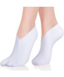 10 Pairs Moisturizing Socks Overnight, Spa Socks for Dry Feet, Cotton Moisture Enhancing Socks, Cosmetic Moisturizing Socks for Women and Men, White - Buy Online on SooperMarket.com