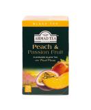 Ahmad Tea Peach & Passion Fruit Black Tea | Black Tea - 20 Teabag Sachets Peach & Passion Fruit 20 Count (Pack of 1) - Buy Online on SooperMarket.com