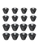 16 pieces of metal and plastic football tunnels nylon tunnels slipcase tunnels metal head compensation tunnels non-slip shoe stollen suitable for all types of football stollen replacement - Buy Online on SooperMarket.com