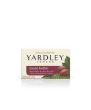 Yardley London Moisturizing Bath Soap Bar Cocoa Butter Helps Soften Dry Skin with Pure Cocoa Shea Butter and Vitamin E 4.0 oz Bath Bar 1 Soap Bar - Buy Online on SooperMarket.com