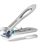 Nail Clippers - DRMODE Toe Nail Clippers for Thick Nails with 16mm Wide Jaw Opening Heavy Duty Fingernail Clippers Large Nail Cutter Trimmer for Senior 2PC - Buy Online on SooperMarket.com