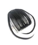 Bangs Hair Clip in Bangs Wispy Bangs with Temples Hairpieces for Women Clip on Air Bangs Flat Neat Bangs Hair Extension for Daily Wear (Black) - Buy Online on SooperMarket.com