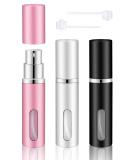 BELEVO Travel Perfume Atomiser Refillable 3 Pcs Perfume Travel Bottle For Toiletries 5 Ml Refillable Perfume Bottle Mini Spray Bottle Suitable For Men And Women Travel Essentials 3pcs - Buy Online on SooperMarket.com