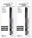 Ranger EMP20653 Embossing Pens 2-Pack - Black and Clear - Buy Online on SooperMarket.com