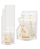 40 Sterile Milk Storage Bags - BPA-Free 250ml Breast Milk Bags Space-Saving & Dust-Free | Perfect for Moms - Buy Online on SooperMarket.com