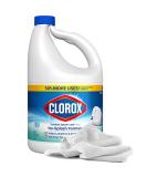 Shop Splash-Less Clean Linen Bleach Cleaner 117oz | Scented Bleach + Daley Mint Towel - Bulk Refill for Laundry Tile Floors & Bath - International Shipping - Buy Online on SooperMarket.com