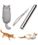 MOSNOW Cat Chase Toys 1 Pack 2 in 1 LED Pointer Cat Toys&1 Pack Cat Catnip Toys Funny Cat Toys Pet Interactive Toys for Pet Indoor Exercise Training Tool - Buy Online on SooperMarket.com
