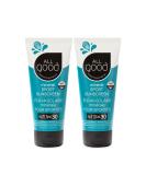 All Good Sport Face & Body Sunscreen Lotion - TSA-Friendly Camping Backpacking - UVA/UVB Broad Spectrum SPF30+ Water Resistant - Zinc Shea Butter Coconut Oil Aloe (3 oz)(2-Pack) 3 Fl Oz (Pack of 2) - Buy Online on SooperMarket.com