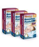 Dimples Booster Pads 90 Count - Diaper Doubler with Adhesive for Ultimate Absorbency - 1 Size Fits All Diapers - No More Leaks! - Buy Online on SooperMarket.com
