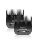 Replacement Knife for Dog Care | Compatible with Heiniger Moser Max45 Andis & Wahl A5 | 3F 1/2 inch (13 mm) 2 Pieces Black - Buy Online on SooperMarket.com