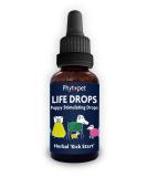 PhytoPet Life Drops | Natural Herbal Stimulant for Newborn & Elderly Pets | Ideal for Puppies Kittens Birds Foals | 10ml - Buy Online on SooperMarket.com