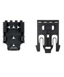 Safariland QLS 1-2 Quick Locking System Kit, Platform Attachment for Duty Holsters and Accessories with Locking Fork and Receiver Plate - Level 1 Retention, Black - Buy Online on SooperMarket.com