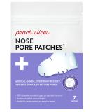 Peach Slices | Nose Pore Patches | Medical-Grade Hydrocolloid | Targets Pores & Pimples | Absorbs Oil Overnight | Vegan | Cruelty-Free | Facial Skin Care Products | 7 Ct - Buy Online on SooperMarket.com