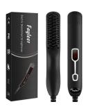 Fayler Bart Gl tteisen Beard Straightener | Beard Glades for Men | 6 Adjustable Temperatures LCD Display Smooth & Style Your Beard! - Buy Online on SooperMarket.com