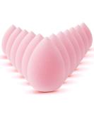 12-Piece Pink Makeup Sponge Set for Flawless Liquid, Cream, and Powder Application - Buy Online on SooperMarket.com