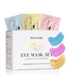 PEAUAMIE Under Eye Patchs (30 Pairs) 24k Gold Eye Mask and Hyaluronic Acid Eye Patch and Rose Eye Masks for Dark Circles and Puffiness Wrinkle Eye Bags Treatment - Buy Online on SooperMarket.com