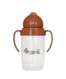 ZoLi BOT 2.0 Weighted Straw Sippy Cup | Copper Rust/Burnt Orange | Toddler Training Cup - Buy Online on SooperMarket.com