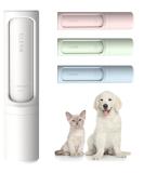 Lilo & Filou Lint Roller - Self-Cleaning Reusable Travel Size Pet Hair Remover for Cats & Dogs - Pearl White - Buy Online on SooperMarket.com