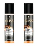 Gliss Conditioner Ultimate Express Repair 6.8 Ounce Spray (200ml) (2 Pack) - Buy Online on SooperMarket.com