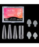 Duals Forms Acrylic Nail System UV Gel Nail Mold Full Cover Fasle Nail Tips Nail Form French Extension Tips Stickers Duals Forms Nail Mold For Uv Gel For Toes - Buy Online on SooperMarket.com