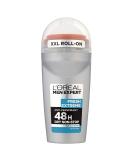 L'Or al Paris Men Expert Fresh Extreme Anti-Perspirant 48h Dry Non-Stop Roll-On 50ml - Buy Online on SooperMarket.com