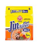 OTTOGI Jin Ramen MILD SPICY Korean Instant Ramyun Noodles 120g (Pack of 5) Mild (Pack of 5) - Buy Online on SooperMarket.com