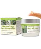 My Berry Organics Maine Chaga Face & Body Cream  4 oz Value Size  Wild Harvested Chaga  Made With Natural Ingredients  Lightweight for the Face Yet Moisturizing for the Whole Body - Buy Online on SooperMarket.com