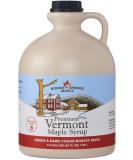 Hidden Springs Maple 100% Natural Vermont Maple Syrup - Grade A Dark Robust - 64oz - Family Farms - BPA-Free Jug - Buy Online on SooperMarket.com