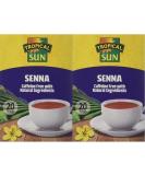 Tropical Sun Senna 20 Tea Bags Caffeine Free with Natural Ingredients (Pack of 2) 20 Count (Pack of 2) - Buy Online on SooperMarket.com