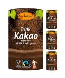 Birch Gold Drinking Cocoa 4 x 200g | Sugar-Free Vegan Hot Chocolate | Fairtrade Raw Cocoa with Xylitol | 40% De-Oiled Cocoa Powder - Buy Online on SooperMarket.com