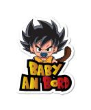 Baby on board sticker car manga & anime dbz 13x18cm easy to stick vinyl stickers for baby on board baby on board car sticker (color) - Buy Online on SooperMarket.com