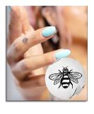 Inkbox Temporary Tattoos  Semi-Permanent Tattoo  One Premium Easy Long Lasting  Water-Resistant Temp Tattoo with For Now Ink - Lasts 1-2 Weeks  Bee Tatttoo  1 x 1 in  Bebo - Buy Online on SooperMarket.com