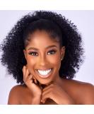 CECINILL Afro Puff kinky curly Drawstring Ponytail Extension for Black Women Synthetic Short Afro Kinkys Curly Afro Bun Extension Hairpieces Updo Hair Extensions with Two Clips(1B) 18 Inch 1B - Buy Online on SooperMarket.com