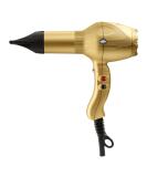 Gamma+ Absolute Power & Absolute 2000 Professional Tourmaline Ionic Hair Dryer - Unisex Gold Includes 2 Concentrator Nozzles - International Shipping Available - Buy Online on SooperMarket.com