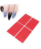 Nail Stamping Template Set - 4PCS 3D Relief Silicone Stencils for DIY Nail Art UV Gel Friendly Perfect for Salon & Home Use - Buy Online on SooperMarket.com