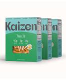 Kaizen Low Carb Pasta Fusilli - Gluten-Free, High Protein, Keto Friendly, Plant Based, Made with High Fiber Lupin Flour - 8 ounces (Pack of 3) Fusilli 8 Ounce (Pack of 3) - Buy Online on SooperMarket.com