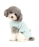 Zunea Striped Dog Shirt for Small Pets - Summer Cotton Tank Top for Dogs & Cats Soft Vest for Chihuahuas - Size L (1 Pack) - Buy Online on SooperMarket.com