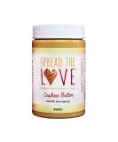 Spread The Love Basic Cashew Butter - All-Natural, Vegan, Gluten-Free, No Added Sugar, No Added Salt, Healthy Snack, Keto, No GMOs - 16 oz. 1 Pound (Pack of 1) - Buy Online on SooperMarket.com