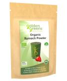 Golden Greens Organic Spinach Powder 250 g - Buy Online on SooperMarket.com