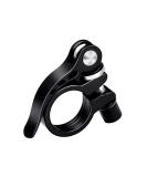 WINOMO 28.6mm Quick Release Bicycle Seat Clamp - Aluminum Alloy Road MTB Cycling Bike Seatpost Clamp in Black - Buy Online on SooperMarket.com