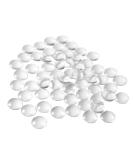HAUTOCO 60 Pieces Glass Dome Cabochons Clear Round Cabochons Tiles  Non-calibrated Round 1 inch/25mm for Cameo Pendants Photo Jewelry Necklaces 1 inch/25mm-60 Pieces - Buy Online on SooperMarket.com