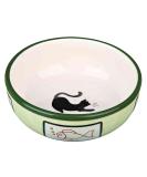 Trixie Ceramic Bowl for Cat 0.35 Litre 13 cm Assorted colors 325 ml (Pack of 1) - Buy Online on SooperMarket.com